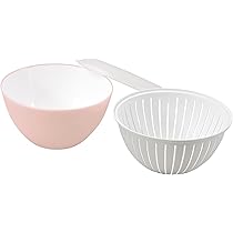Amazon｜パール金属 ざる ボウル カラーボウル 19cm ザル フタ 3